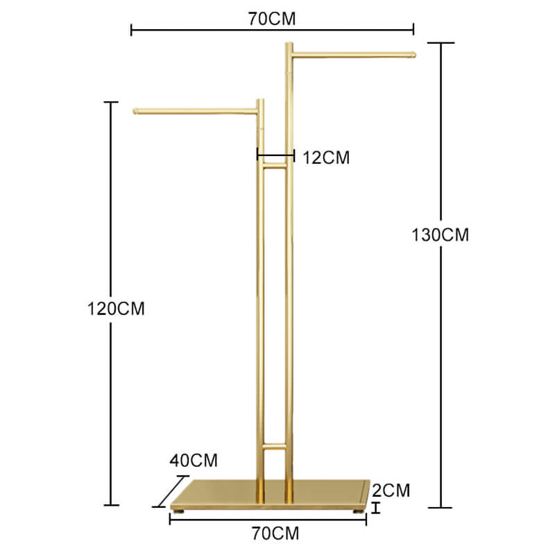 2 way clothes rack-IYB-0302