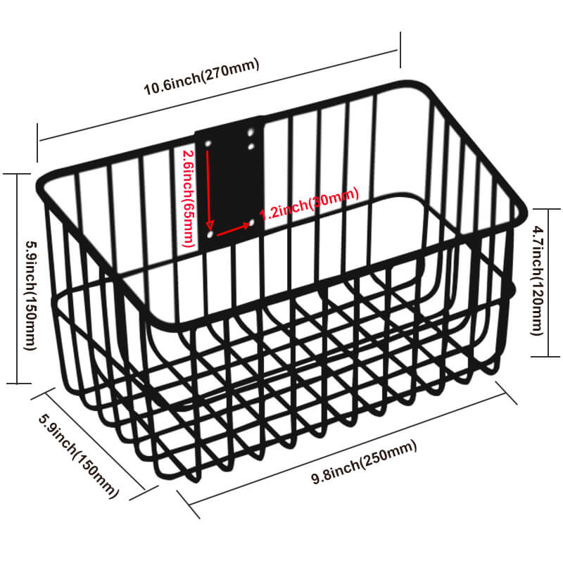 Panier en fil métallique-IYB-0202