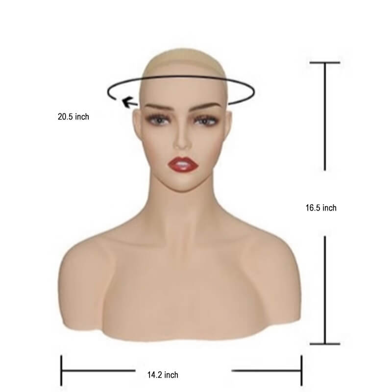 Mannequins Head-IYB-MH0402