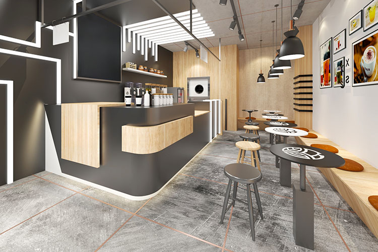 Milk Tea Shop Design-1