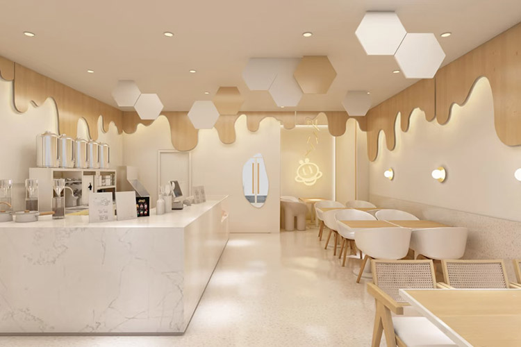 Milk Tea Shop Design-11